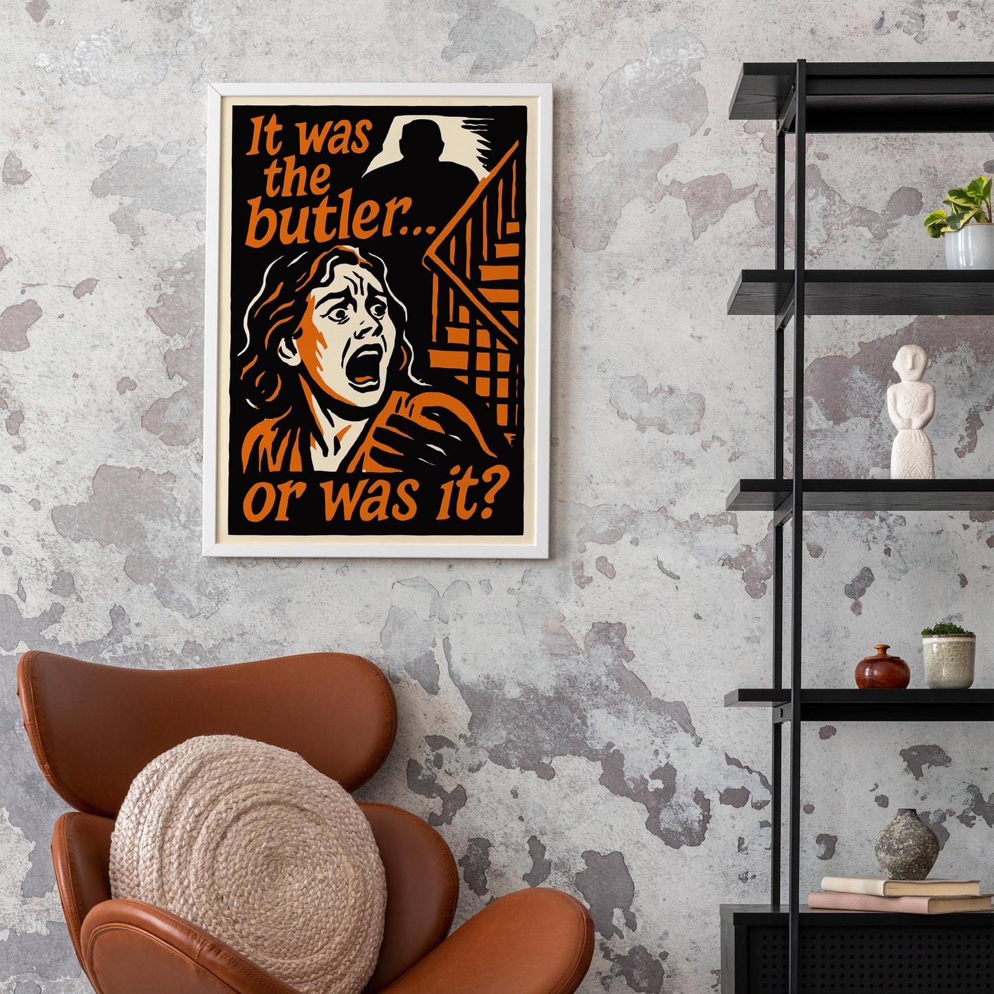 Butler Mystery Poster Print