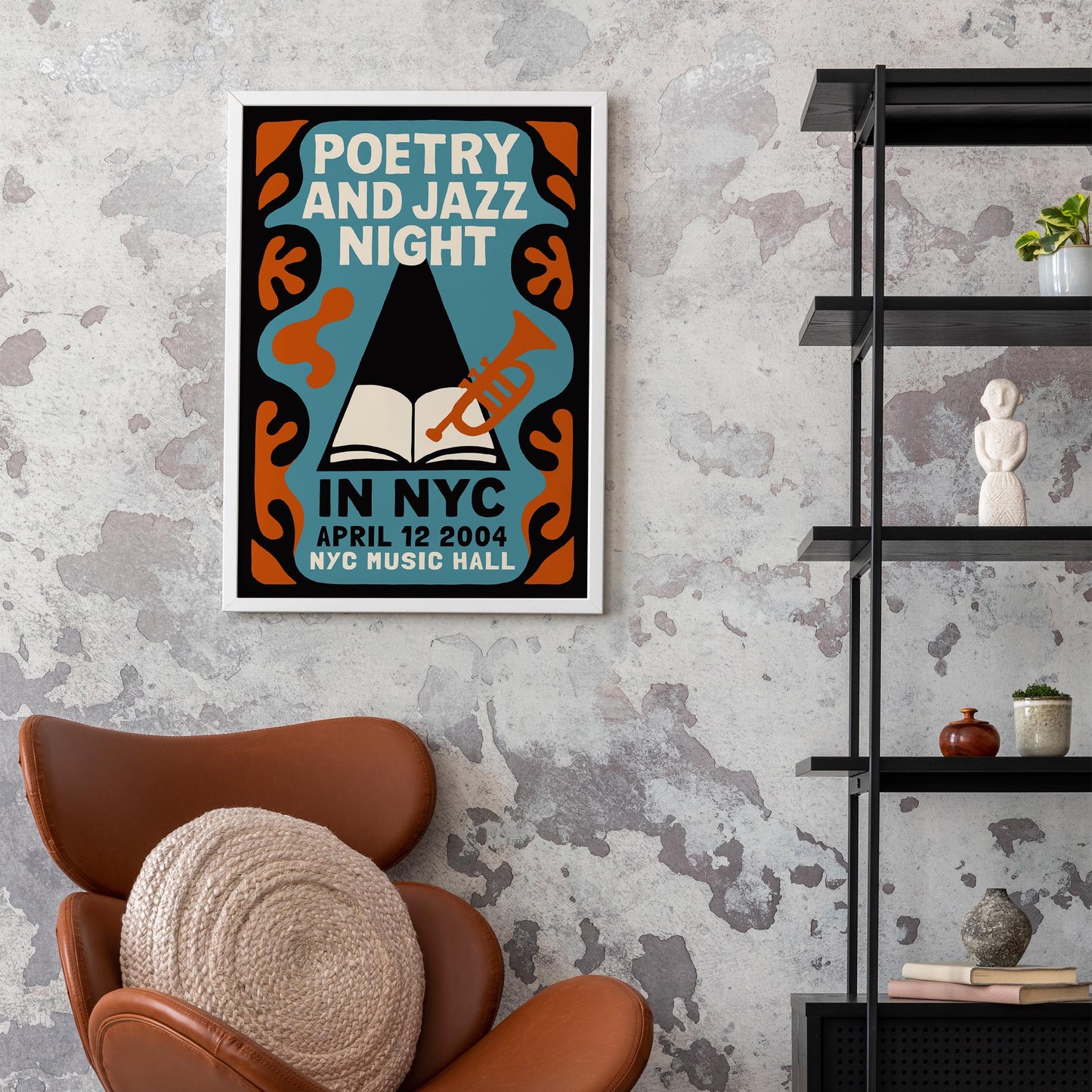 Poetry Jazz Event Poster