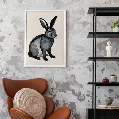 Hare Woodland Creature Print