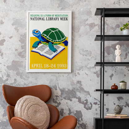 Library Week Reading Poster