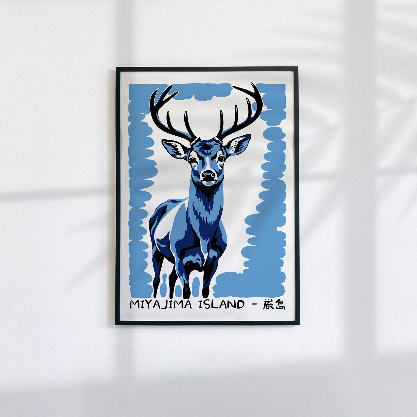 Miyajima Deer Poster Print