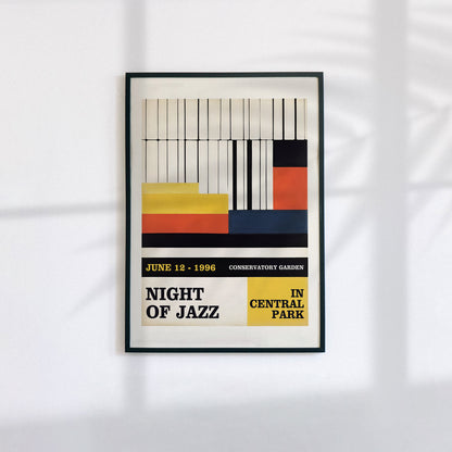 Night of Jazz 1996 Poster