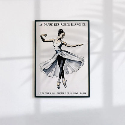 French Ballet Vintage Art Print