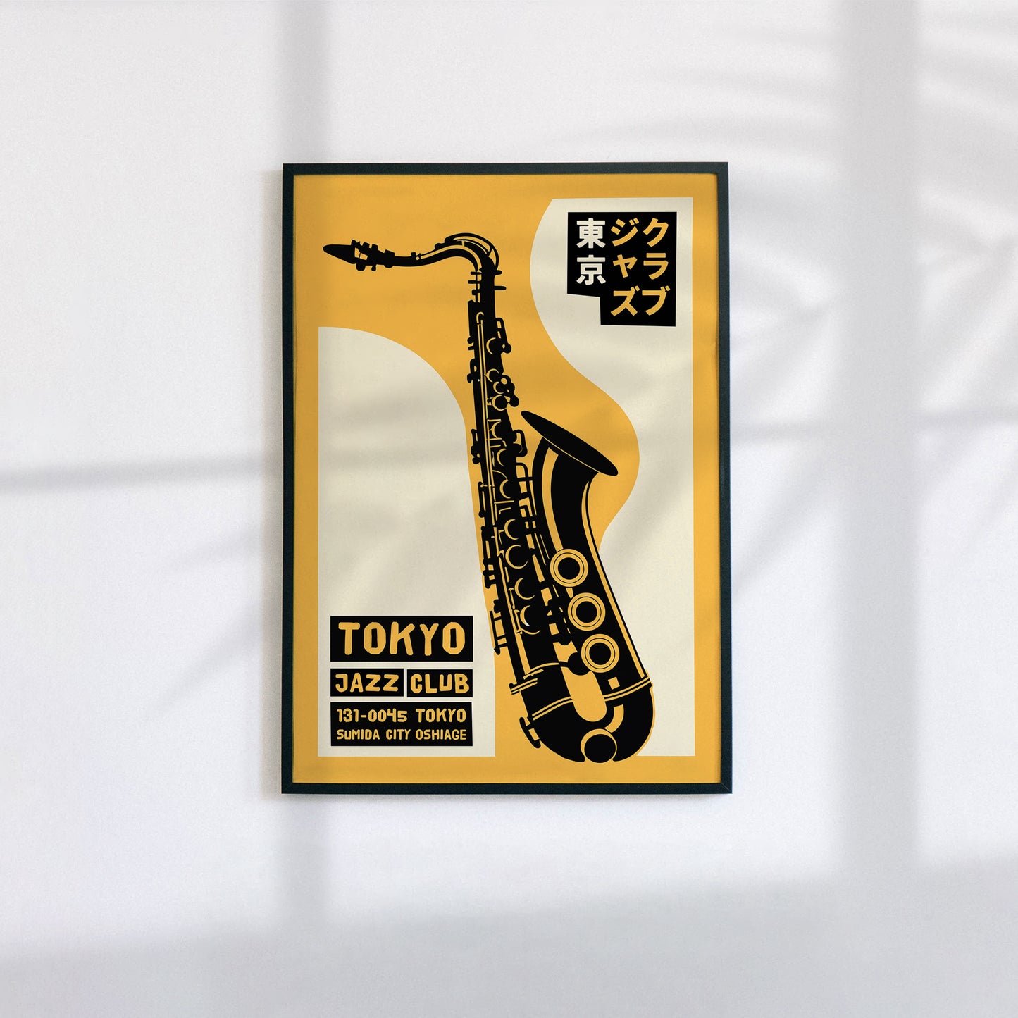 Tokyo Jazz Club Japanese Poster