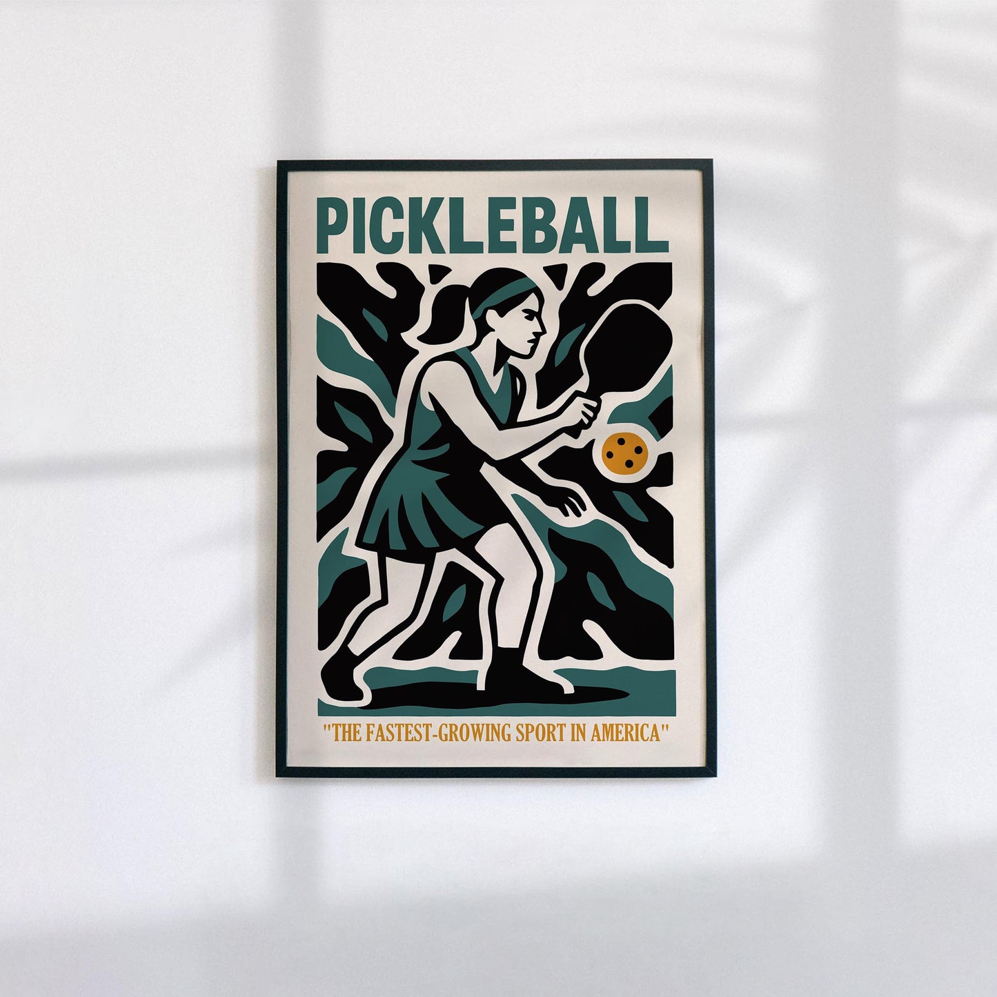 Pickleball Sport Poster