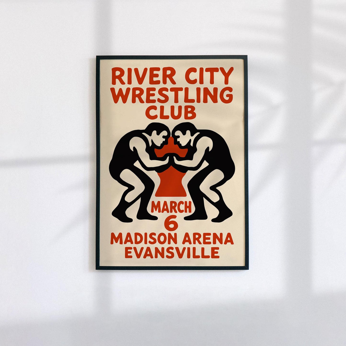 River City Wrestling Poster