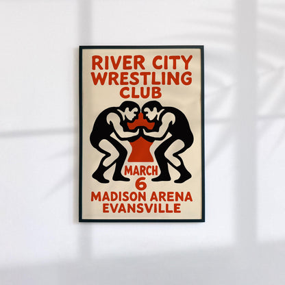 River City Wrestling Poster