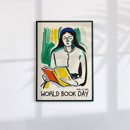 Vintage World Book Day Poster