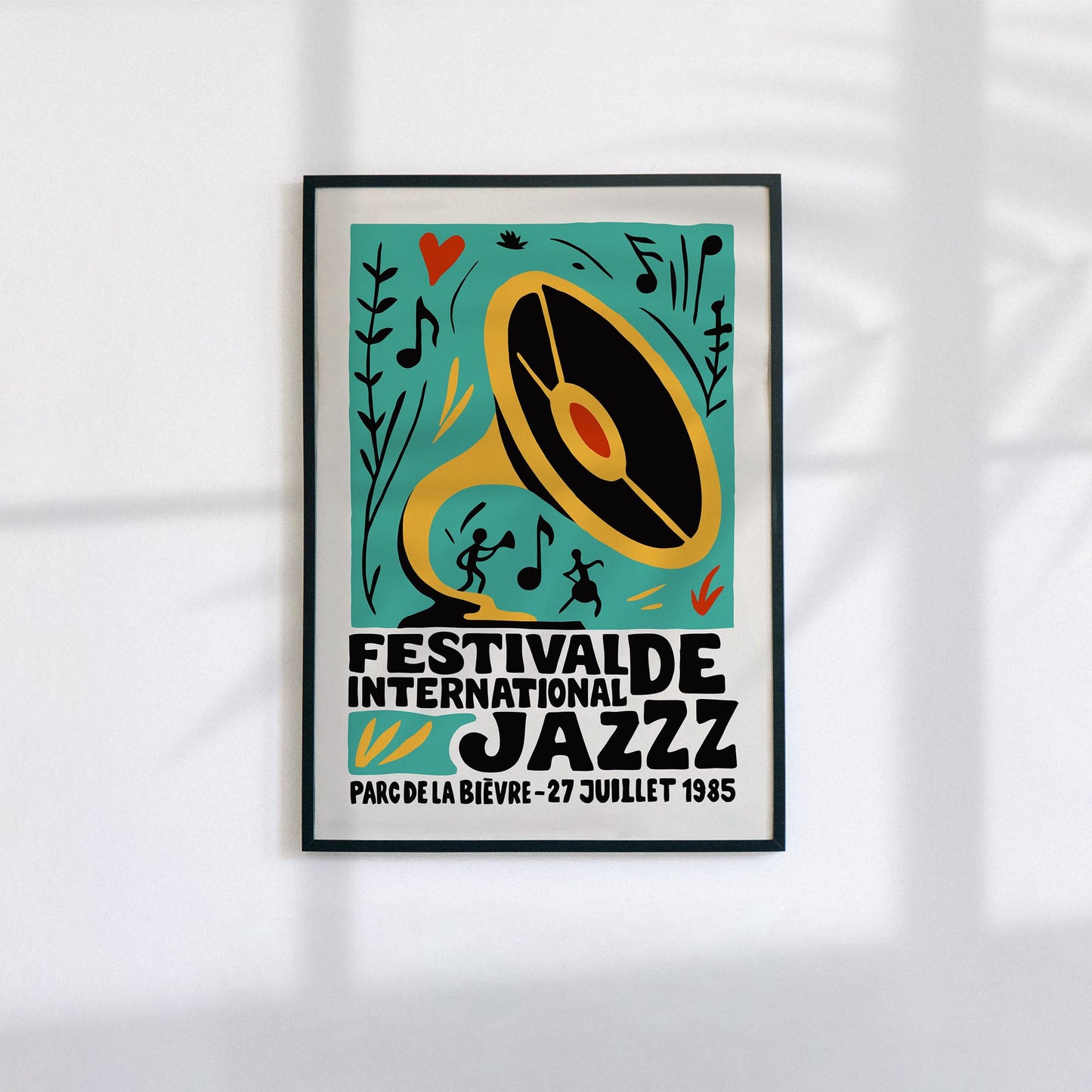 Festival Jazz Poster Print