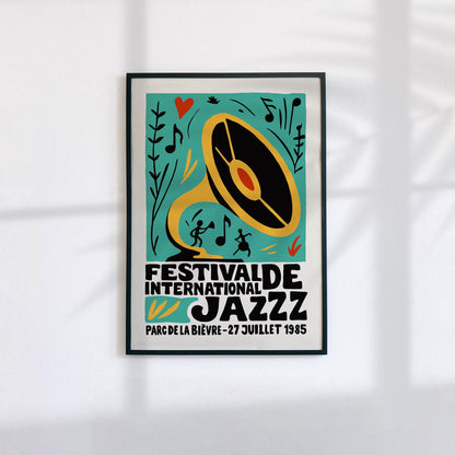 Festival Jazz Poster Print