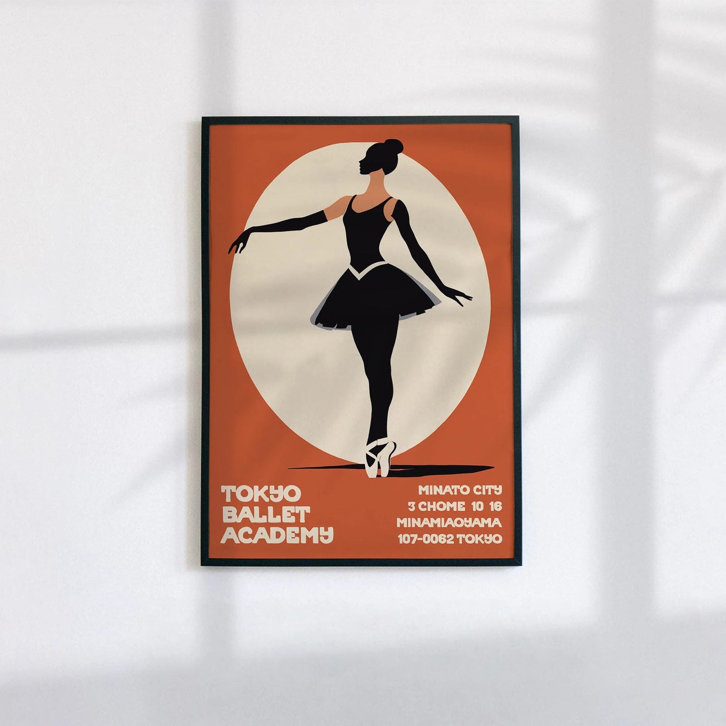Tokyo Ballet Academy Japanese Poster