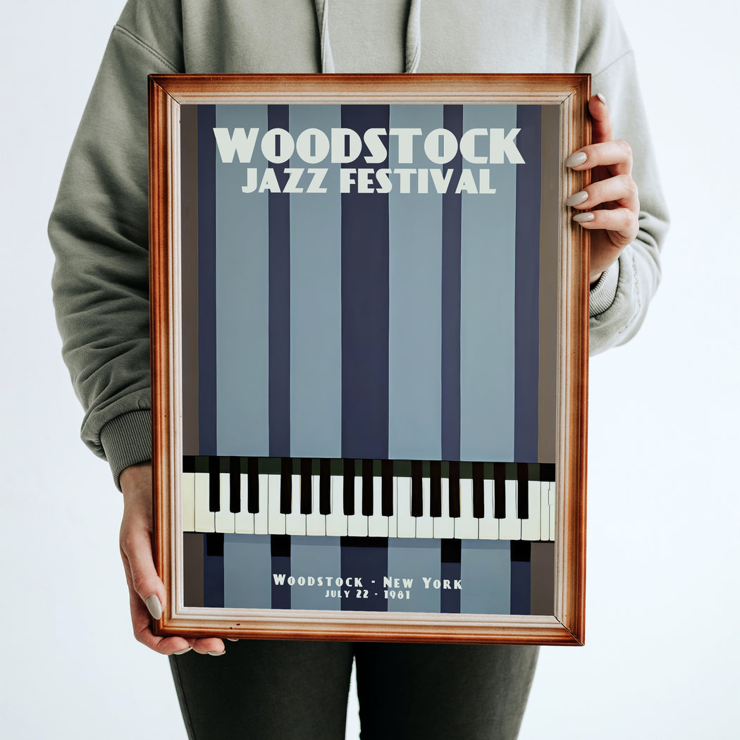 1981 Woodstock Jazz Festival Poster