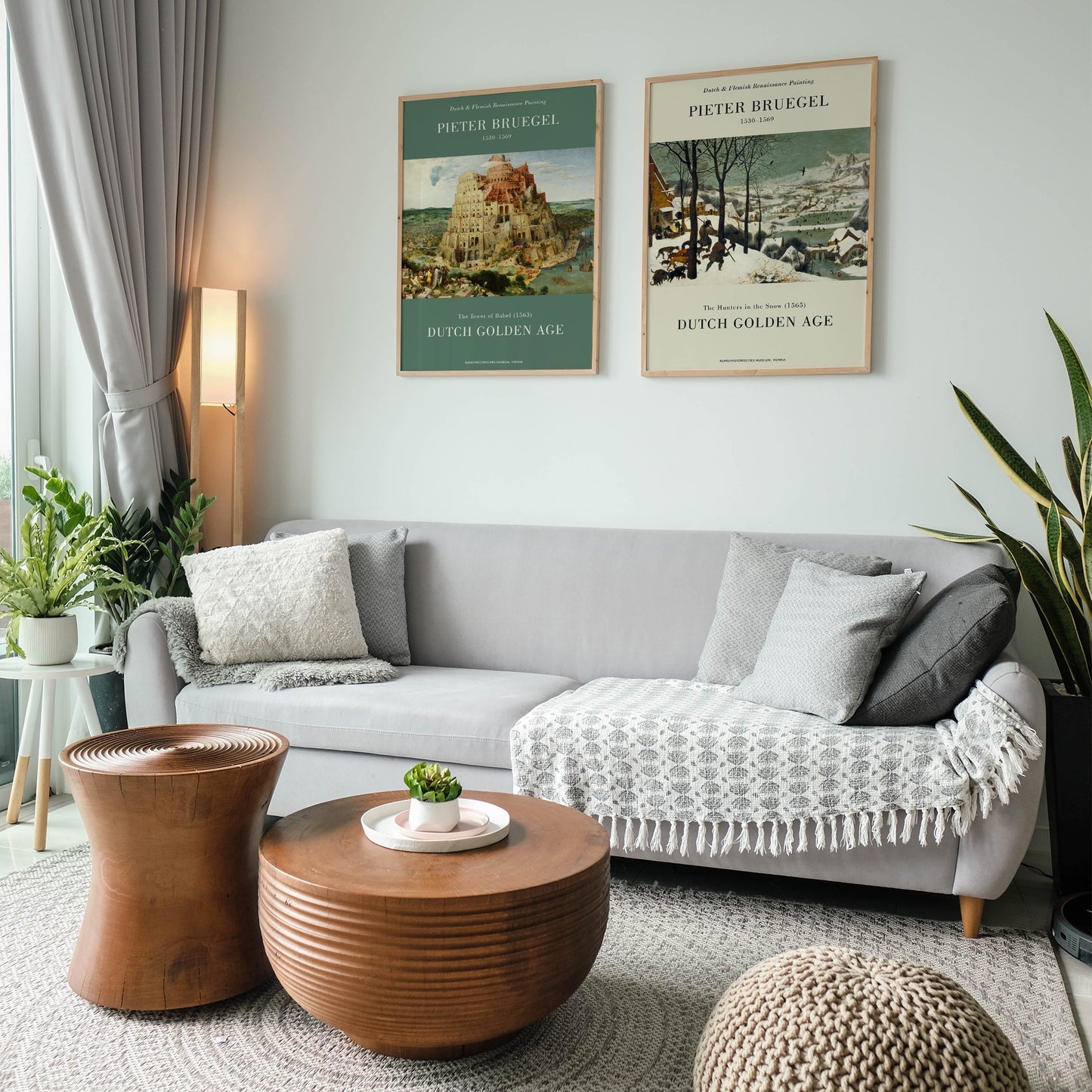 Set of 2 Pieter Bruegel the Elder Artwork Posters