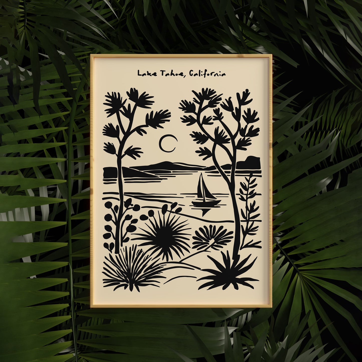 Lake Tahoe California Poster