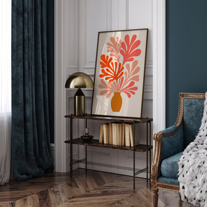 House Plant Illustration Floral Poster