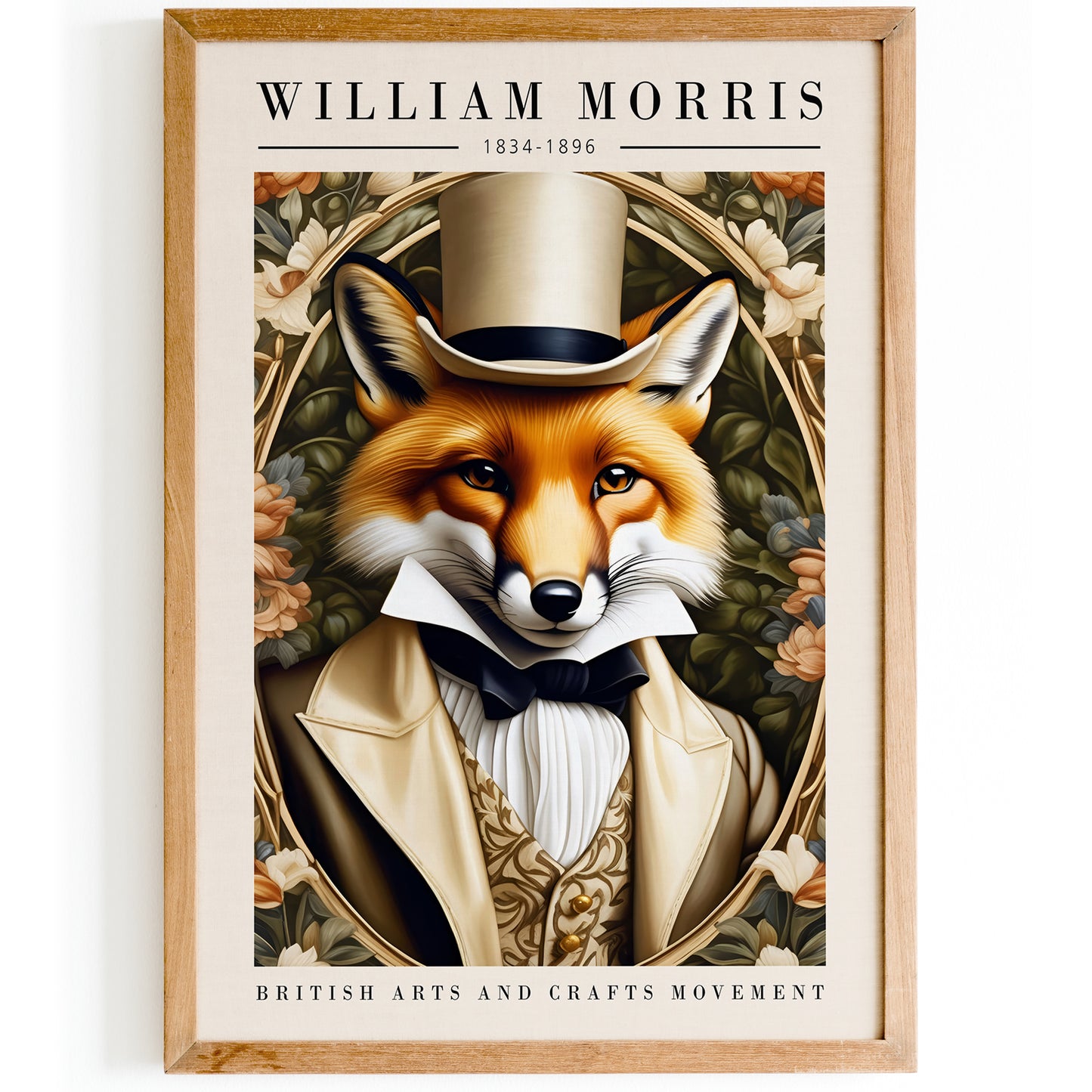 Mr. Fox Elegant Art Print