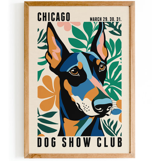 Chicago Dog Show Poster