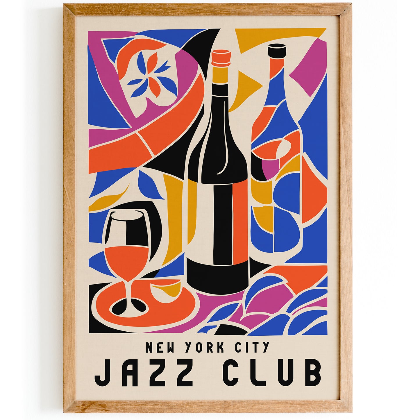 New York City Jazz Club Wall Decor 2025