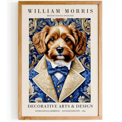 Elegant Dog Portrait Elegant Art Print
