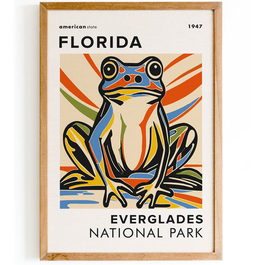 Florida Everglades Park Art Print