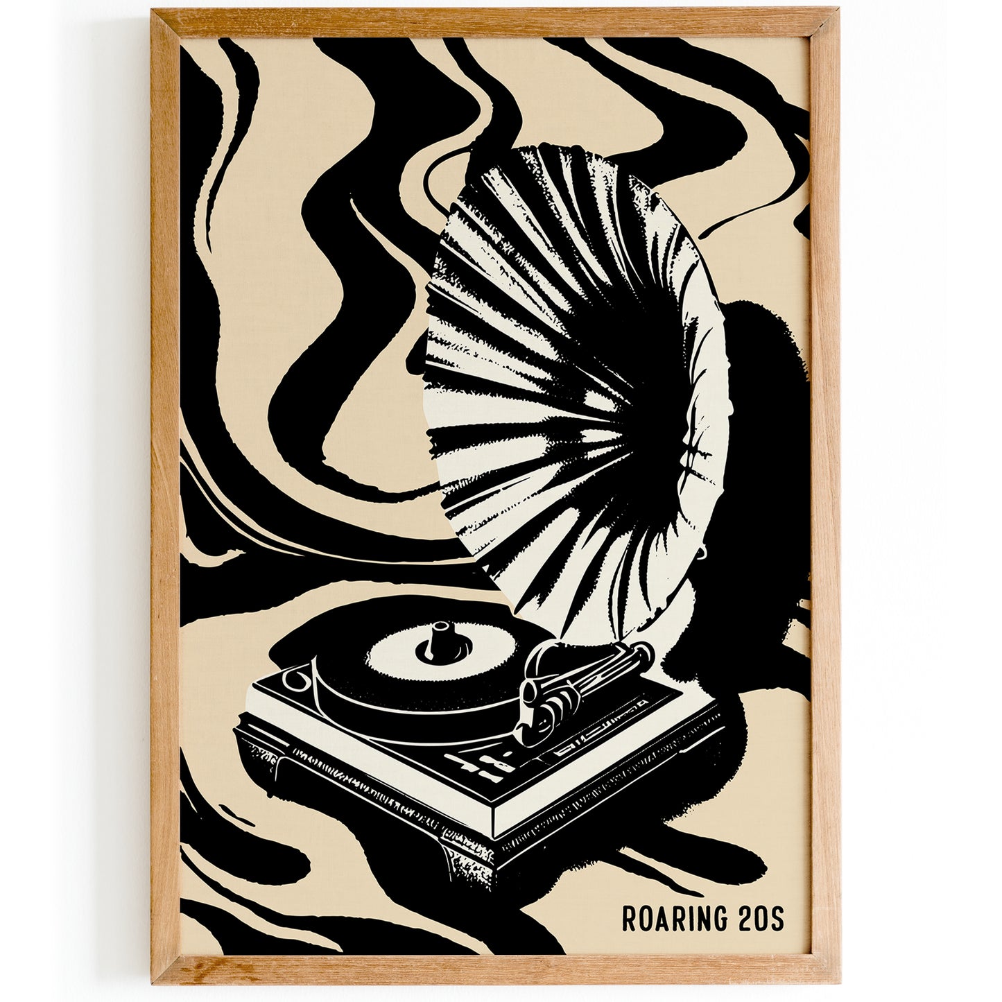 Roaring 20s Jazz Music Poster