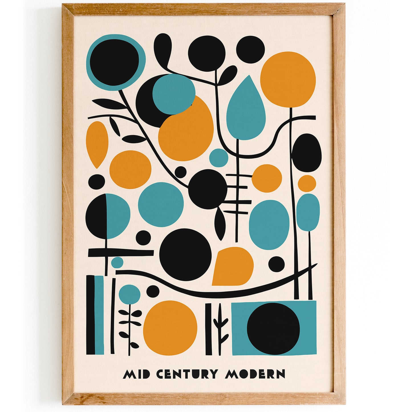 Mid Century Modern Living Room Wall Art