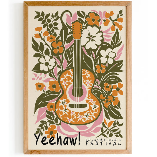 Country Music Poster