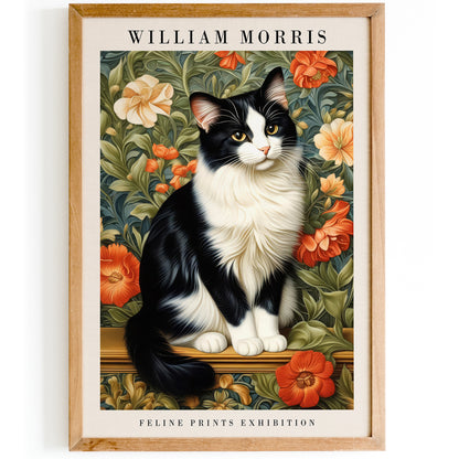 Cute Cat Portrait Elegant Poster