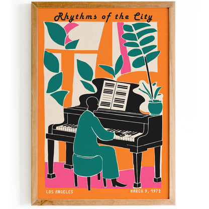 Los Angeles Jazz Festival Poster