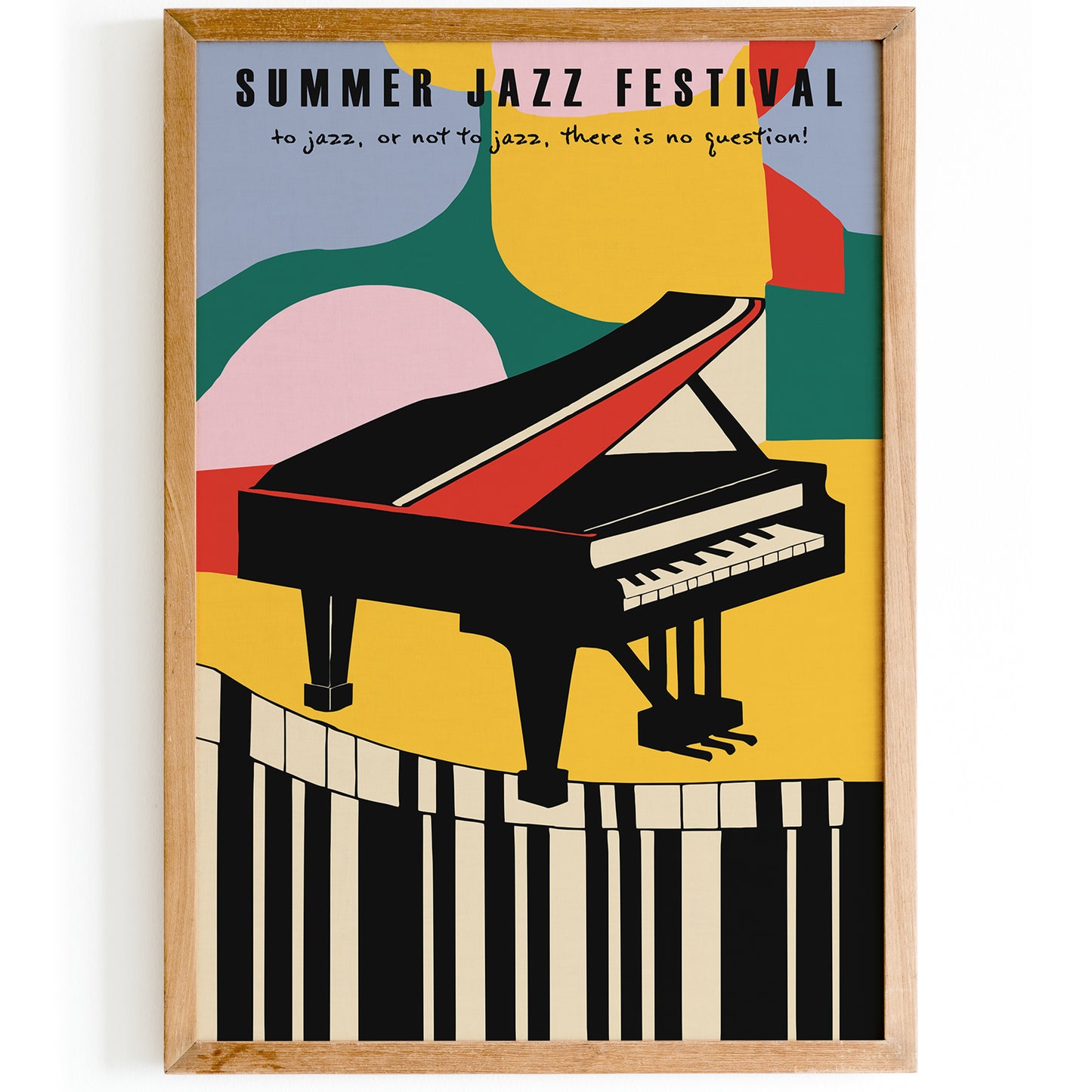 Summer Jazz Festival Music Poster