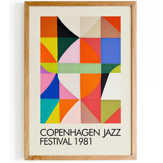 Copenhagen Jazz Festival 1981 Poster