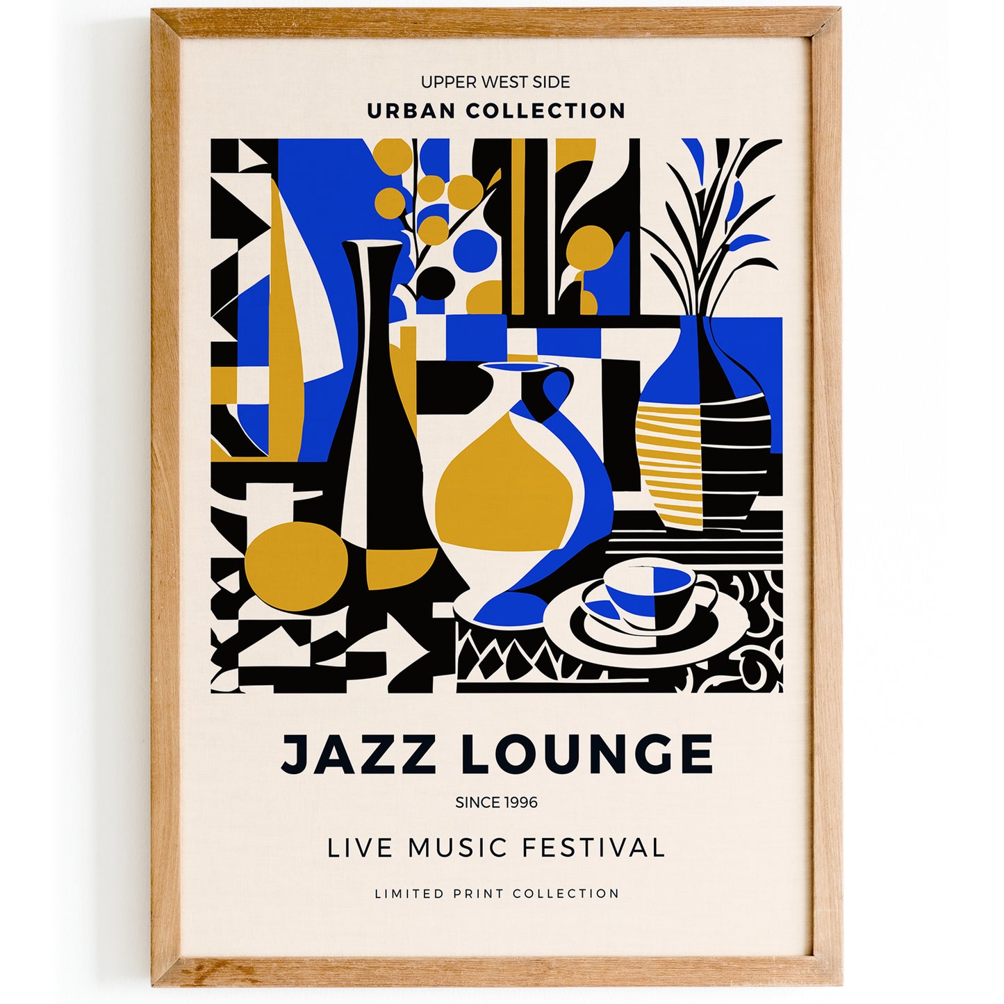 Jazz Lounge Music NYC Poster