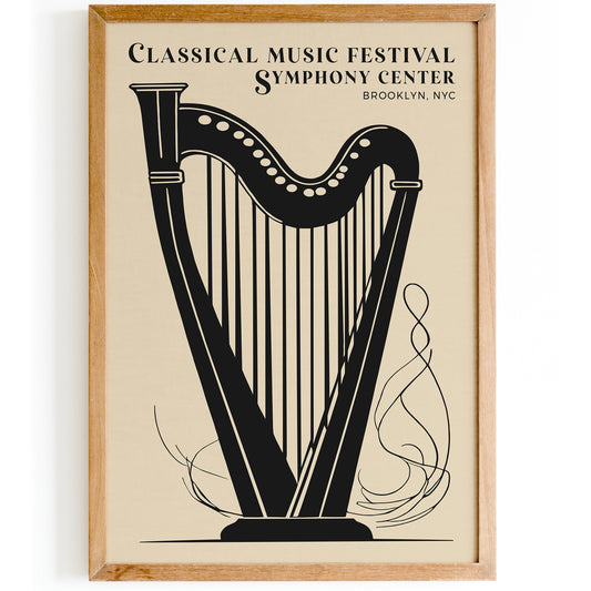 Classical Music Festival Poster