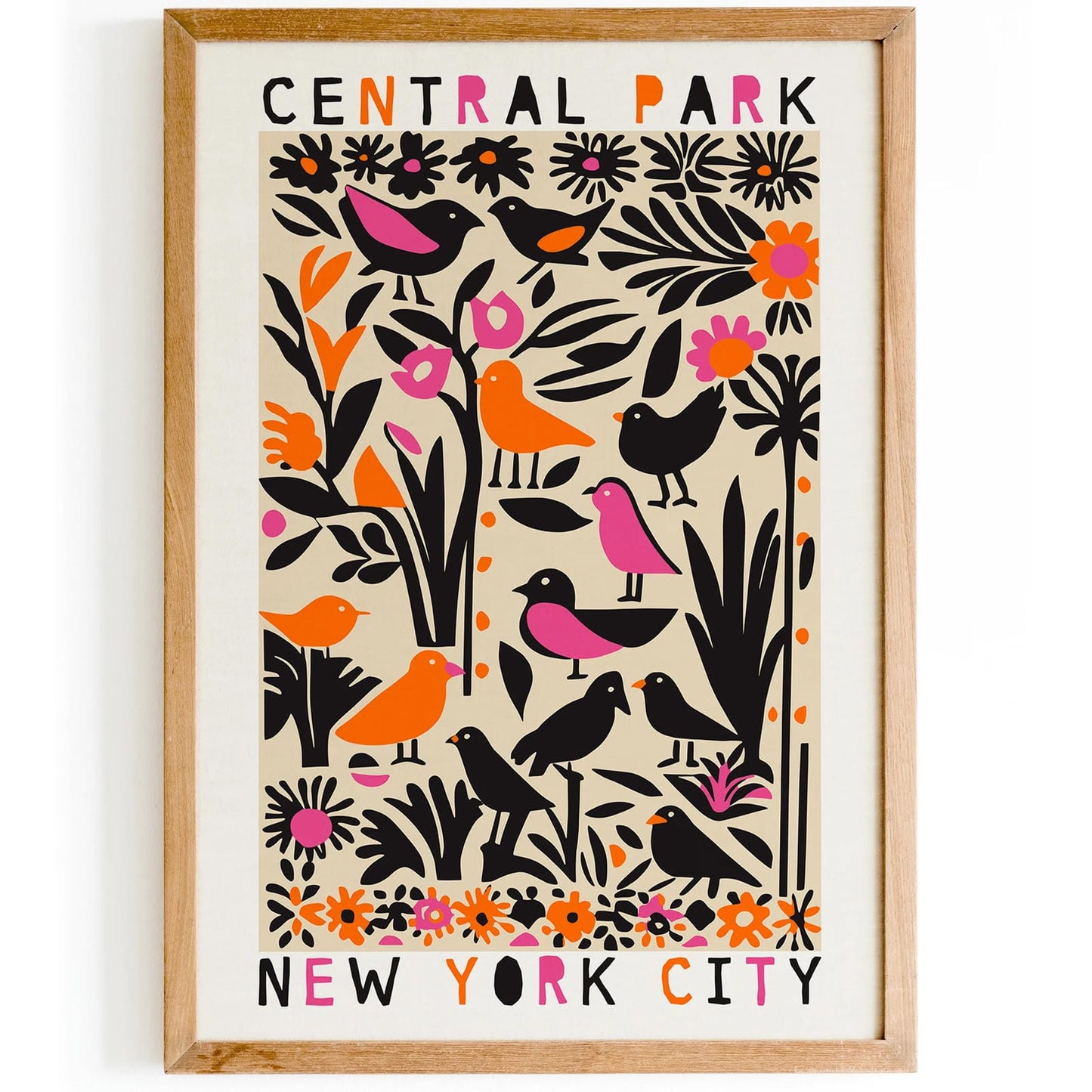 Central Park New York City Poster