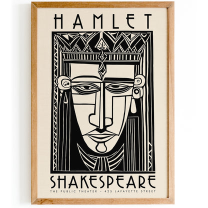 Hamlet Shakespeare Literary Art Print 2025