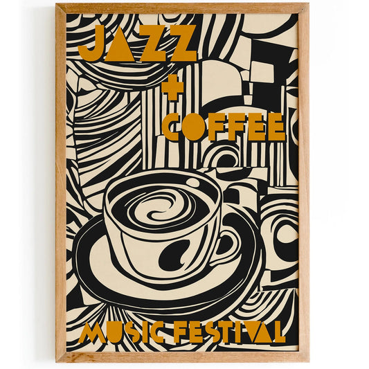 Jazz & Coffee Music Fest Poster