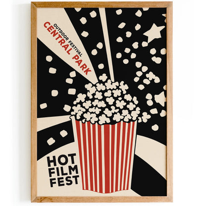 Central Park Outdoor Festival Poster