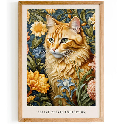 Feline Exhibition Art Print