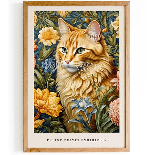 Feline Exhibition Art Print