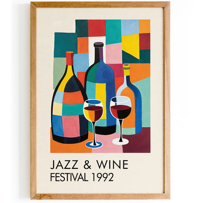 Jazz & Wine Festival 1992 Poster