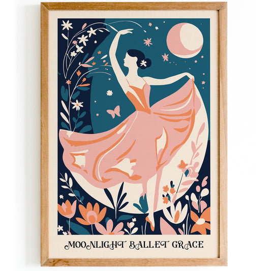 Moonlight Ballet Grace Poster