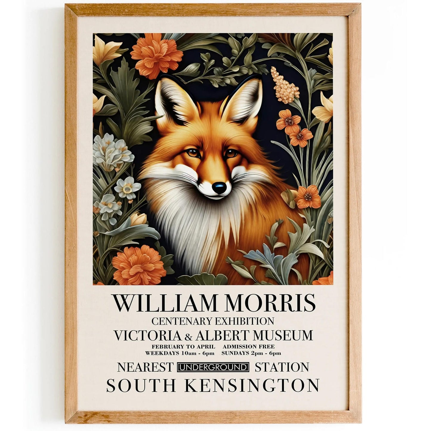 W. Morris Fox Elegant Art Print