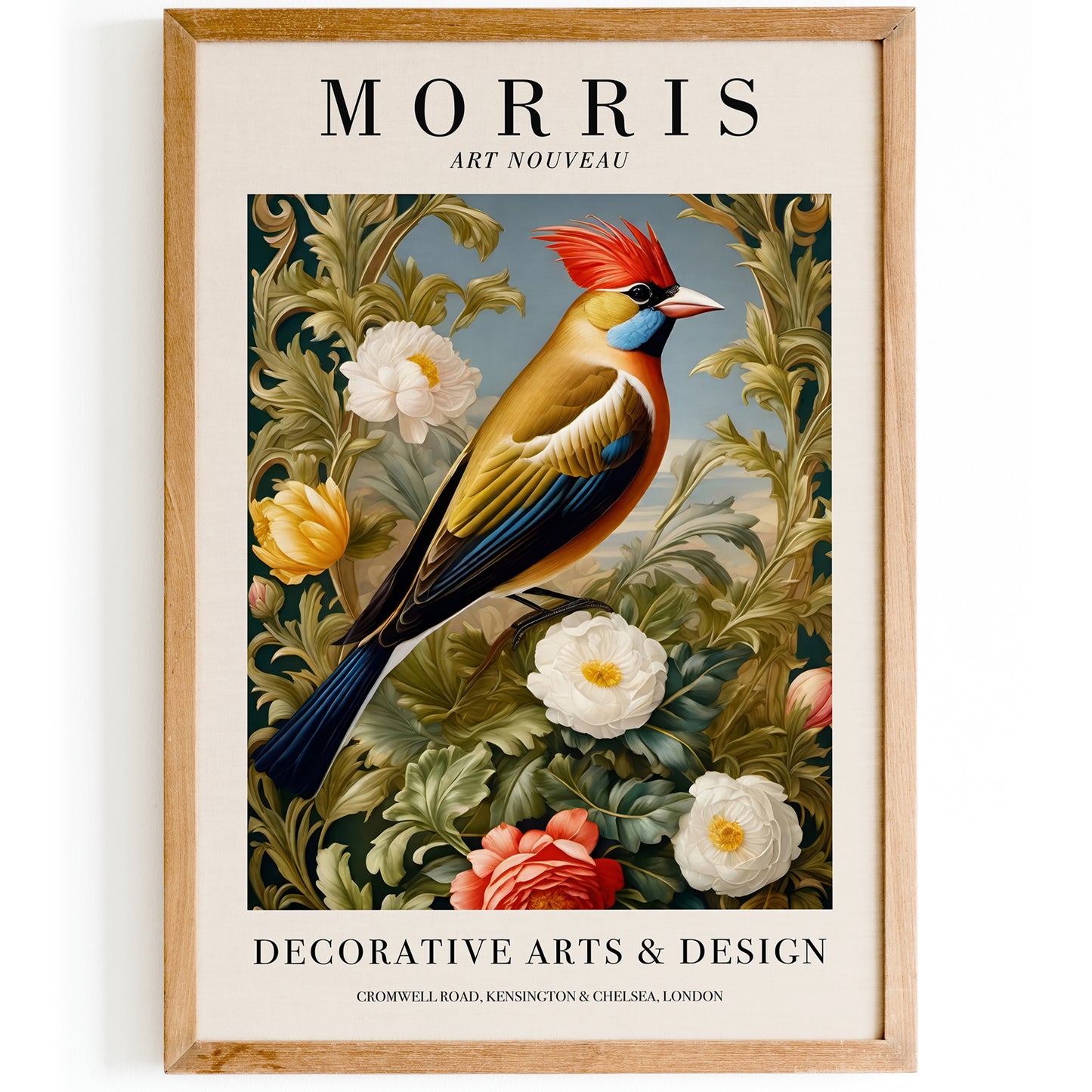 Decorative Arts Morris Bird Art Print