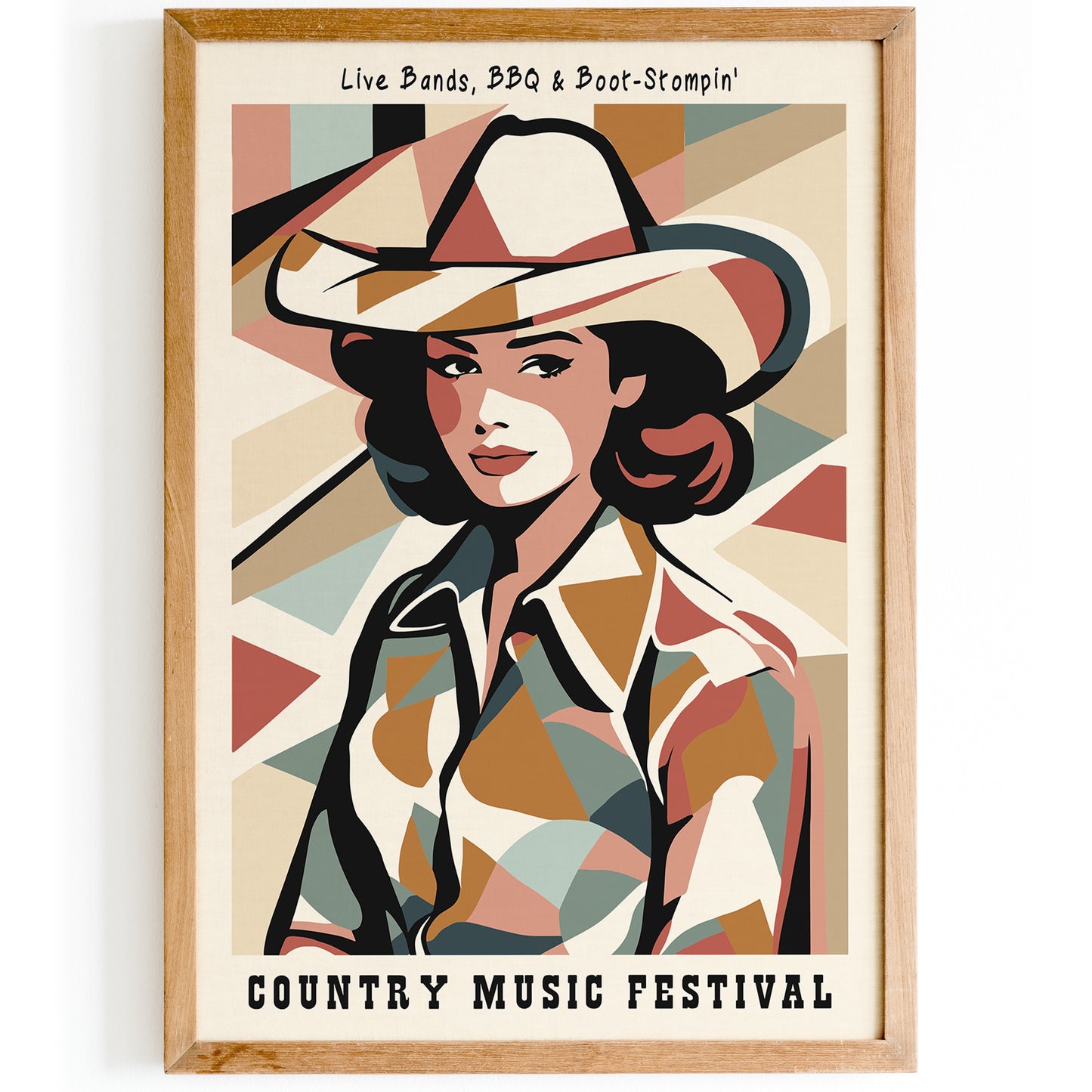 Country Music Festival Nashville Poster