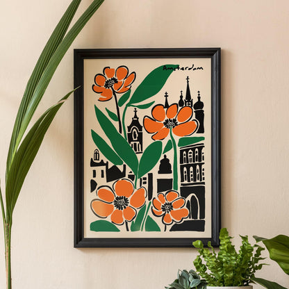 Amsterdam Cityscape Poster