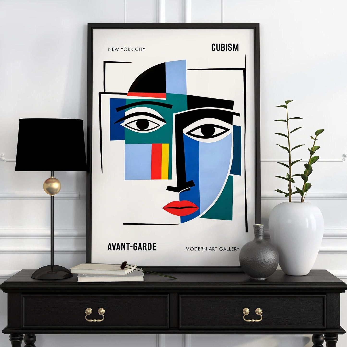 Cubism Avant-Garde NY Exhibition Poster