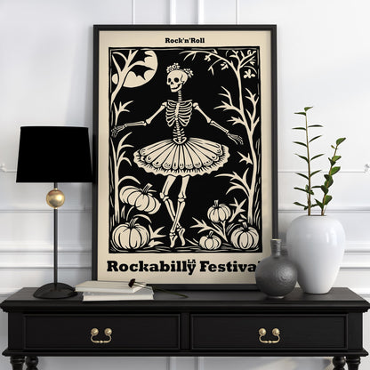 Rockabilly Ballerina Music Festival Poster