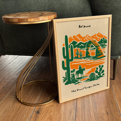 Arizona Poster – Grand Canyon State Wall Art