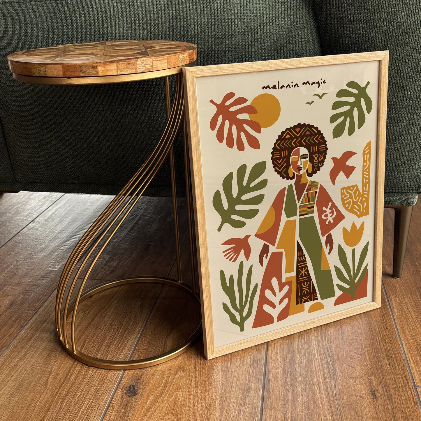 Melanin Magic Afrohemian Poster