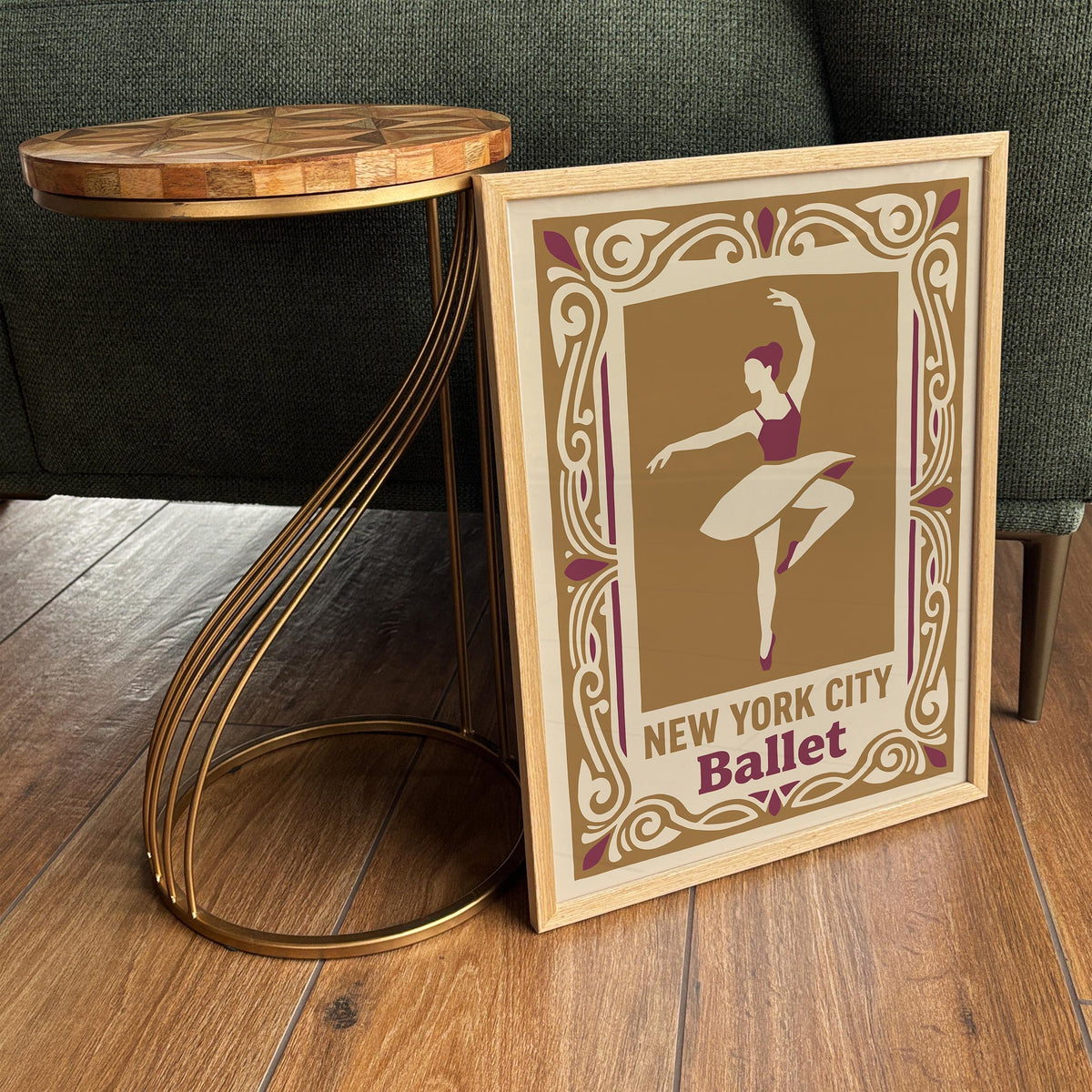 Vintage New York City Ballet Poster